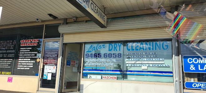 Lalor Dry Cleaning shopfront on May Road
